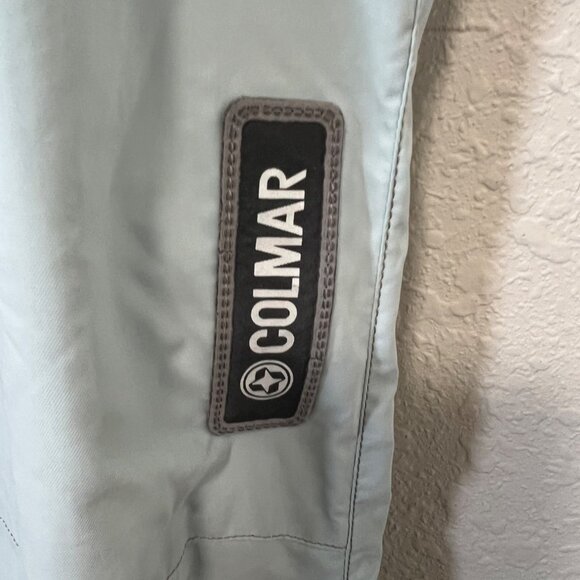 Colmar Womens mint green Ski Pants With Zippered Pockets & Adjustable Waist Size - Picture 9 of 11